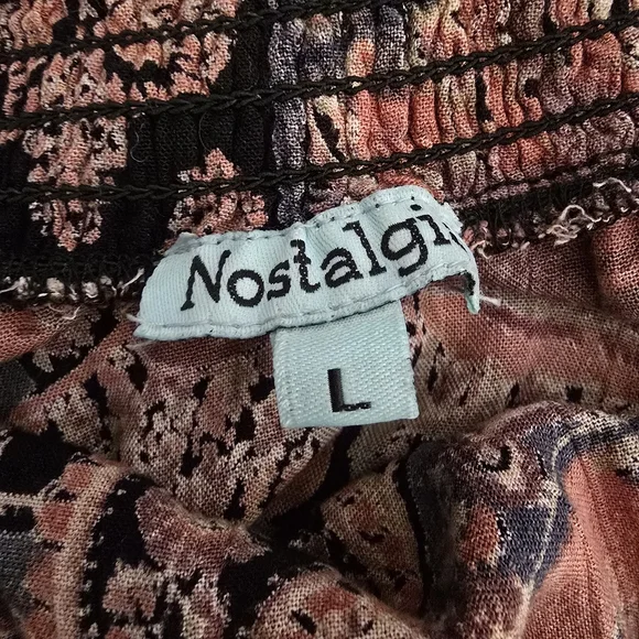 Angie Paisley Patchwork Handkerchief Hem Skirt Pink Boho Large - Picture 9 of 12